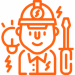 Desenho de eletricista